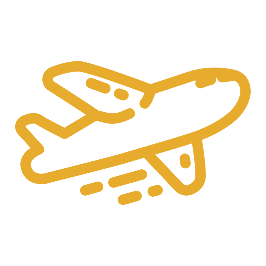 Drawing of an airplane